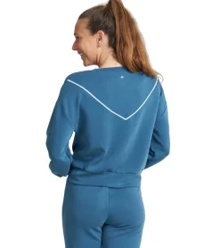 Thrive Societe Piped Blouson Pullover