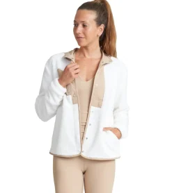 Thrive Societe Sherpa Snap Jacket