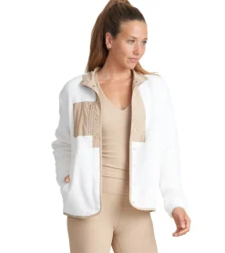 Thrive Societe Sherpa Snap Jacket