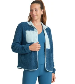 Thrive Societe Sherpa Snap Jacket