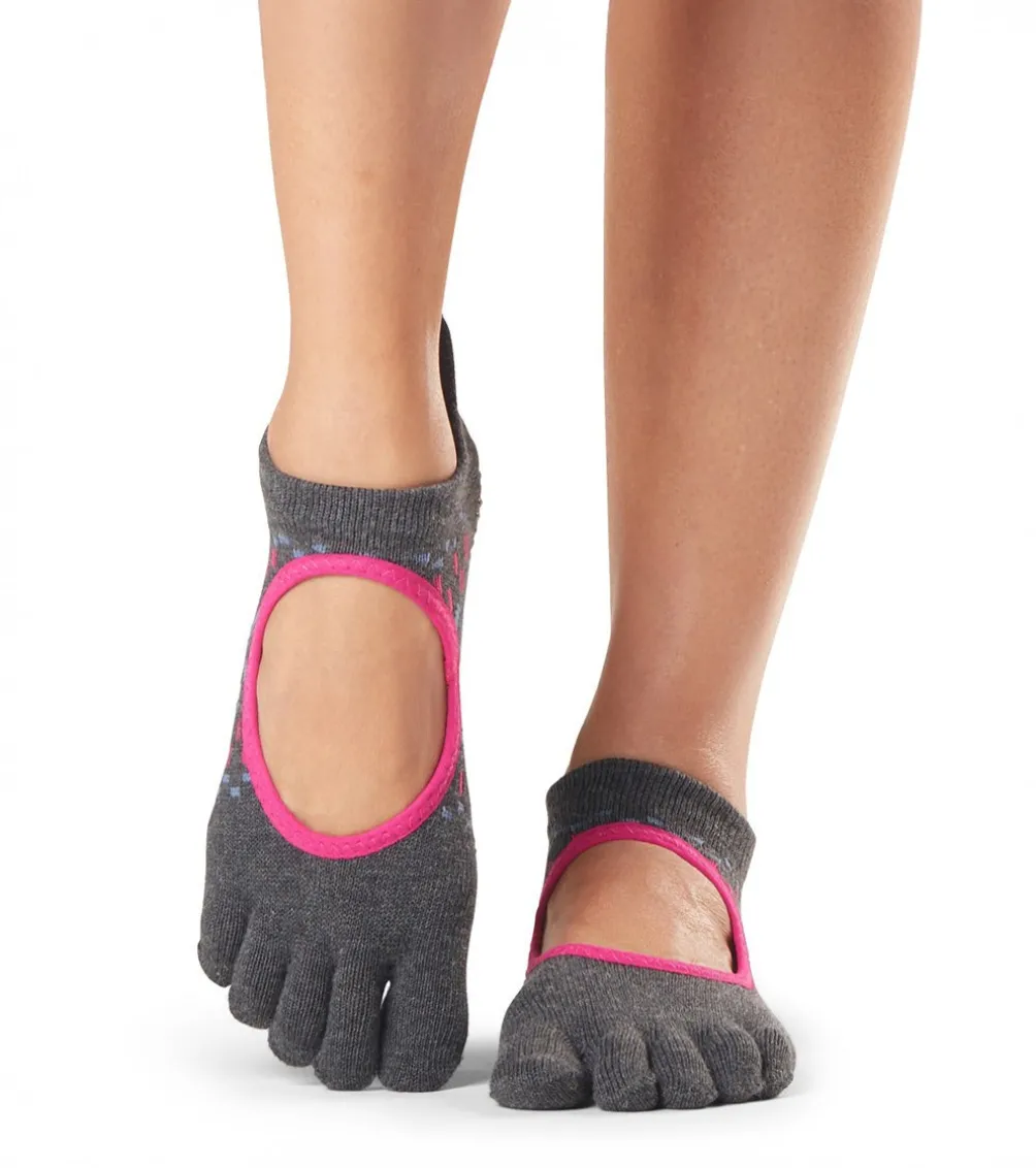 Toesox Bellarina Full-Toe Yoga Grip Socks