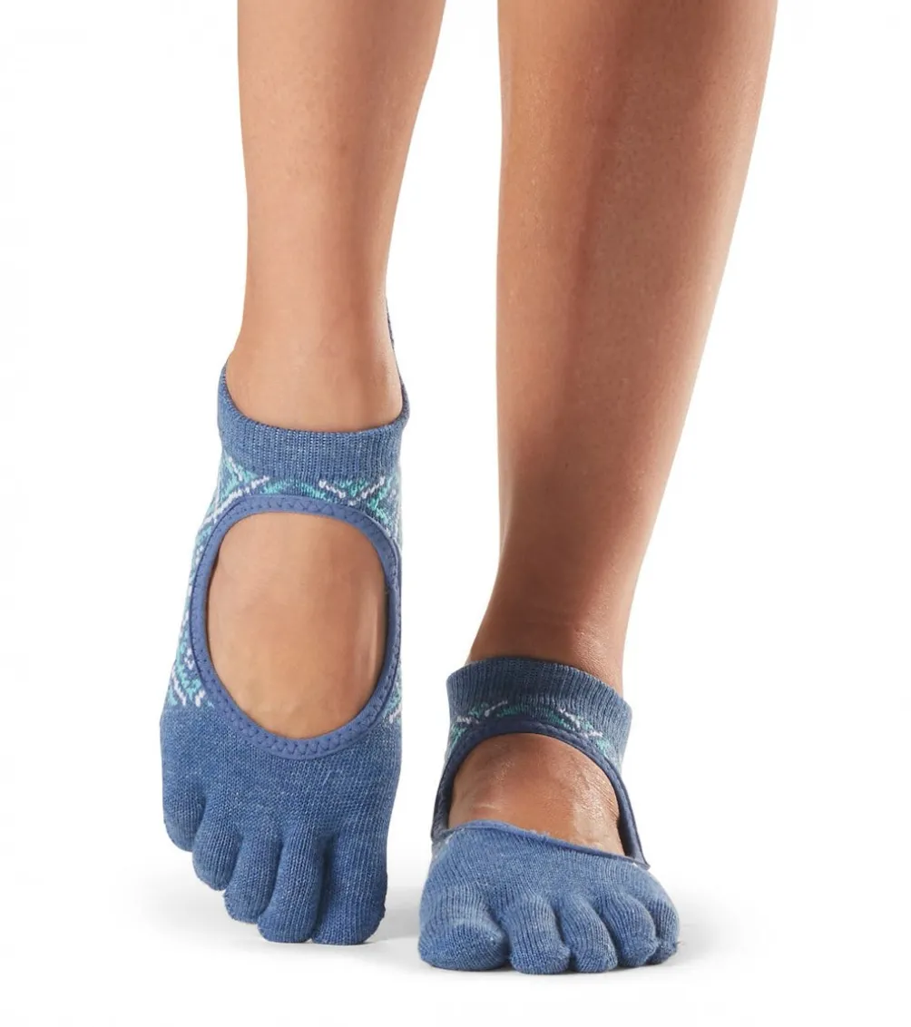 Toesox Bellarina Full-Toe Yoga Grip Socks