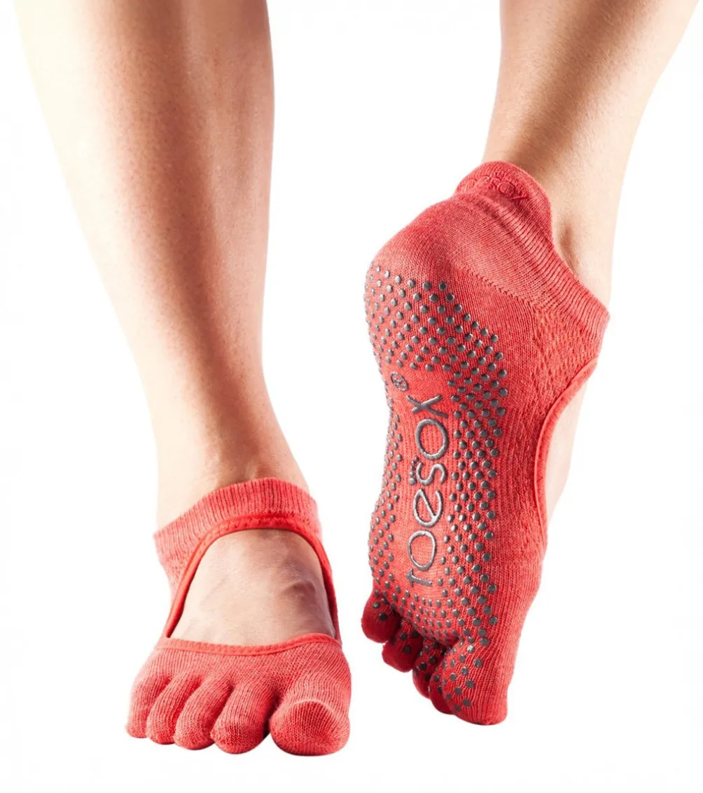 Toesox Bellarina Full-Toe Yoga Grip Socks