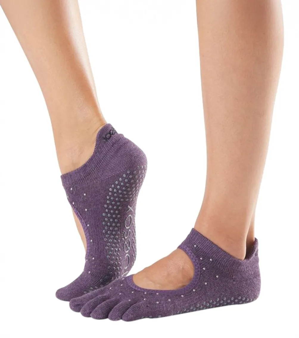 Toesox Bellarina Full-Toe Yoga Grip Socks