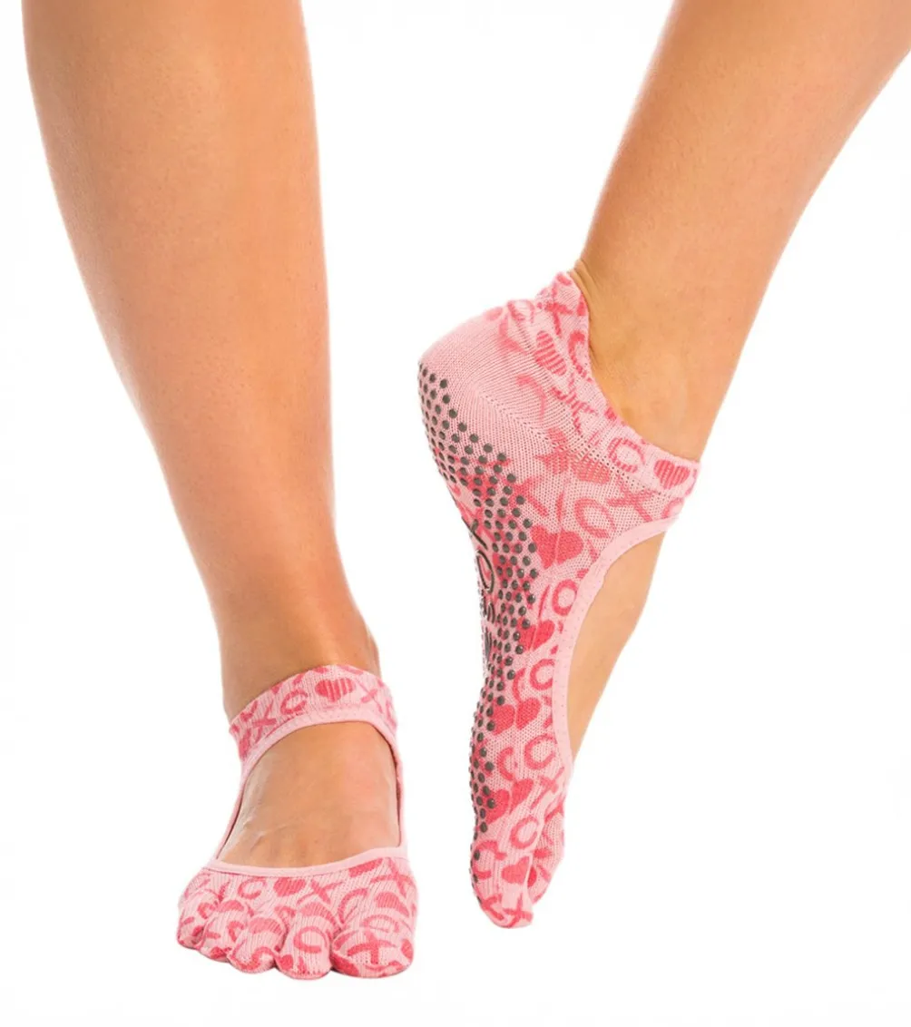Toesox Bellarina Full-Toe Yoga Grip Socks