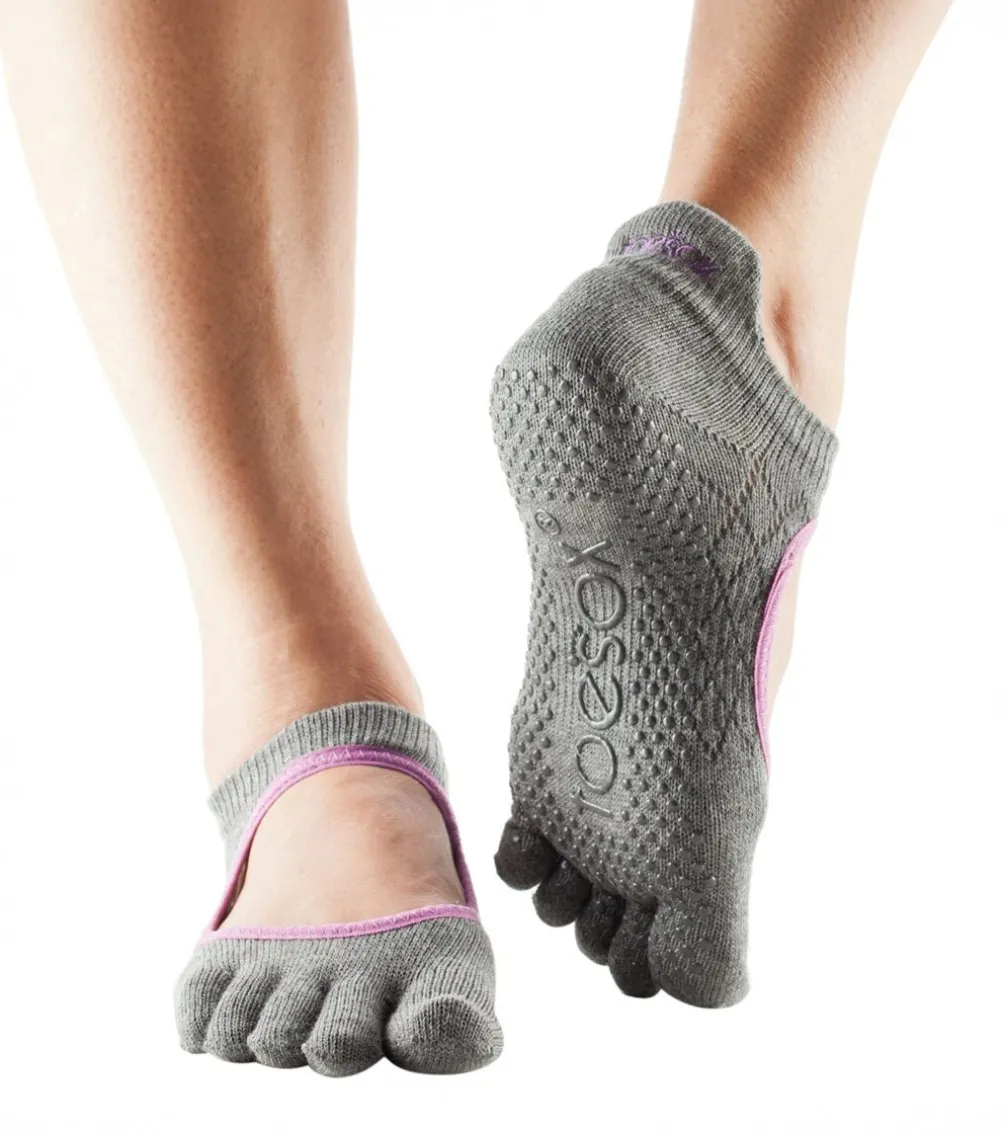 Toesox Bellarina Full-Toe Yoga Grip Socks
