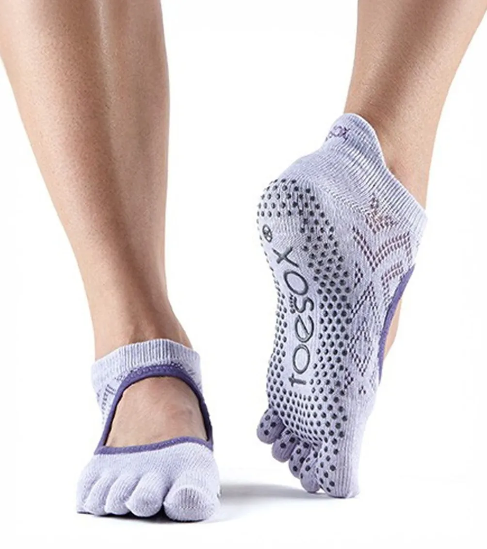 Toesox Bellarina Full-Toe Yoga Grip Socks