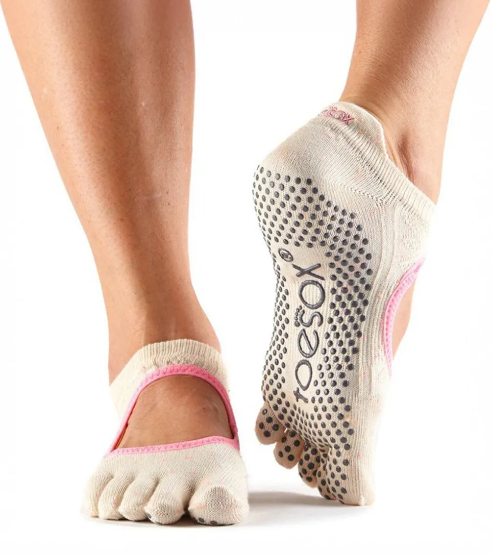 Toesox Bellarina Full-Toe Yoga Grip Socks