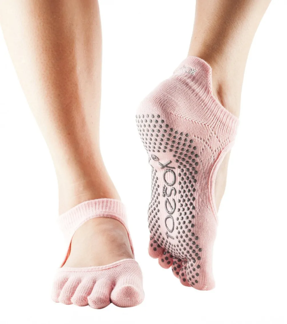 Toesox Bellarina Full-Toe Yoga Grip Socks