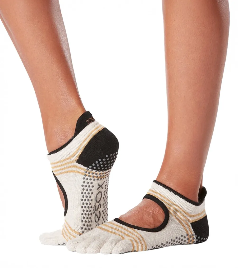 Toesox Bellarina Full-Toe Yoga Grip Socks