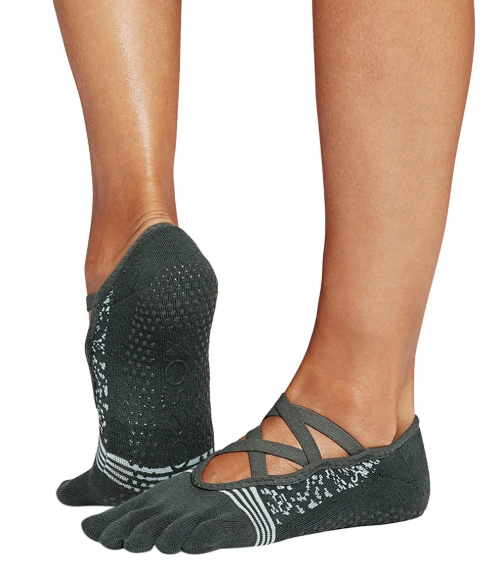 Toesox Elle Tec Full-Toe Grip Socks