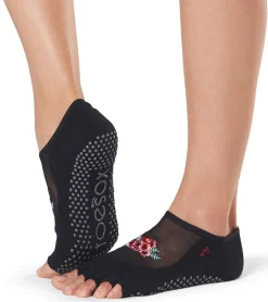 Toesox Luna Half-Toe Yoga Grip Socks