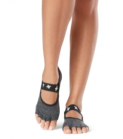 Toesox Mia Grip Half Toe Socks