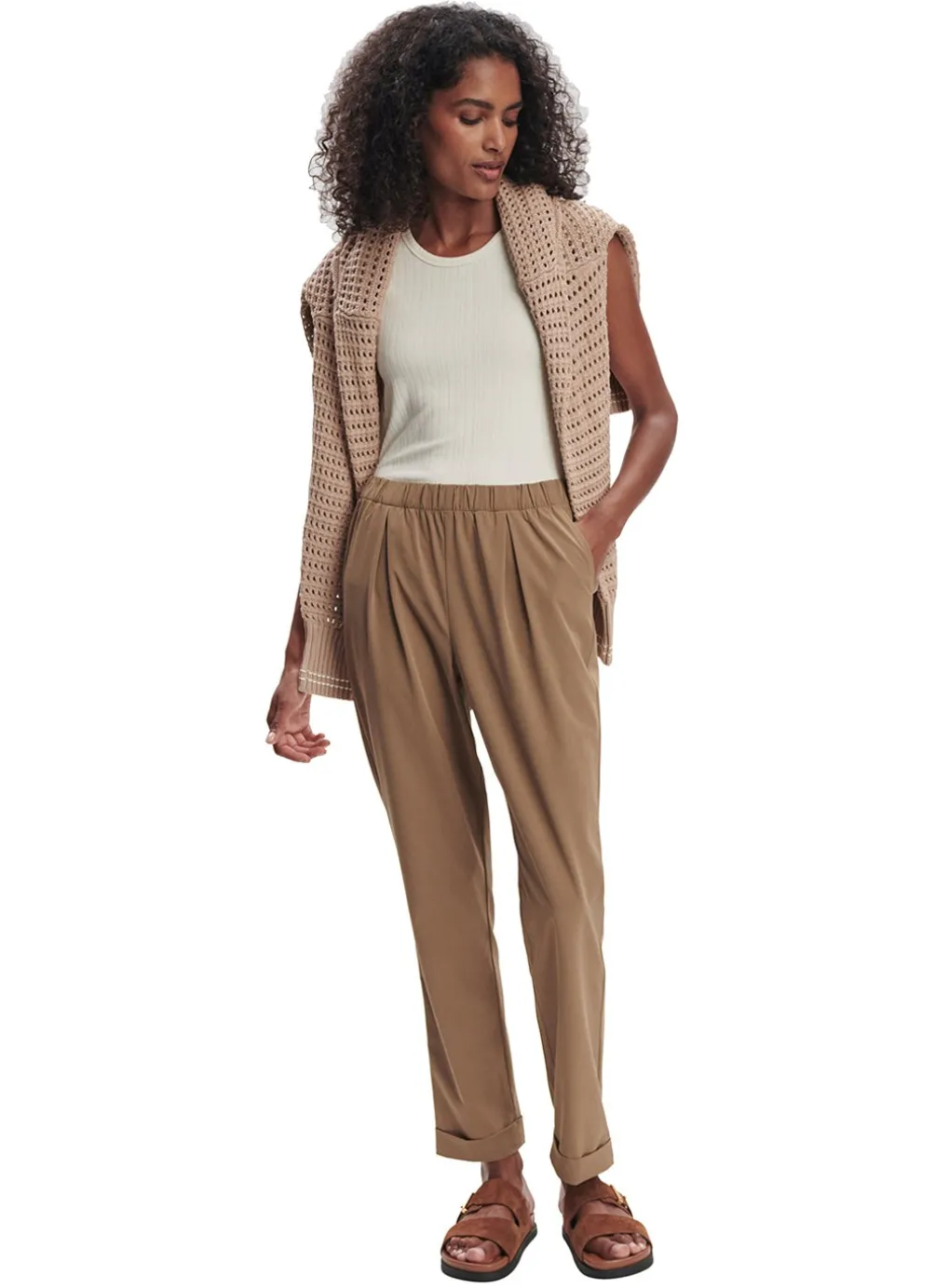 Varley Alana Slim Tapered Cuff 27" Pant