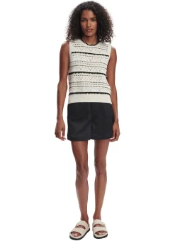 Varley Athena Pointelle Knit Vest