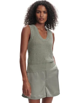 Varley Ferns Open Knit Tank