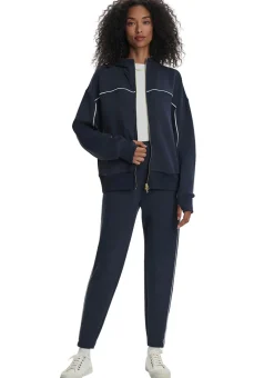Varley Gia Zip Through Hooded Sweater Jacket