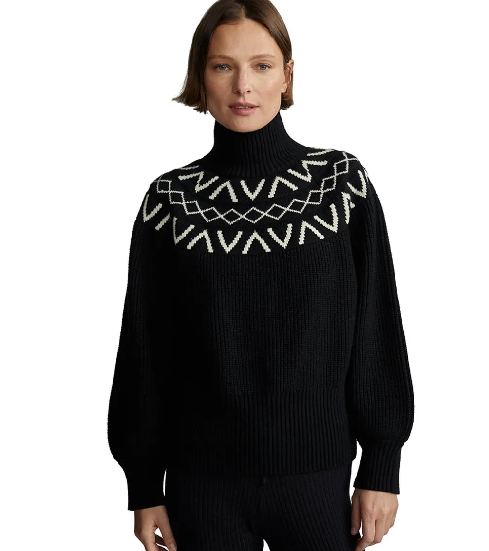 Varley Marcie Fairisle Yoke Knit