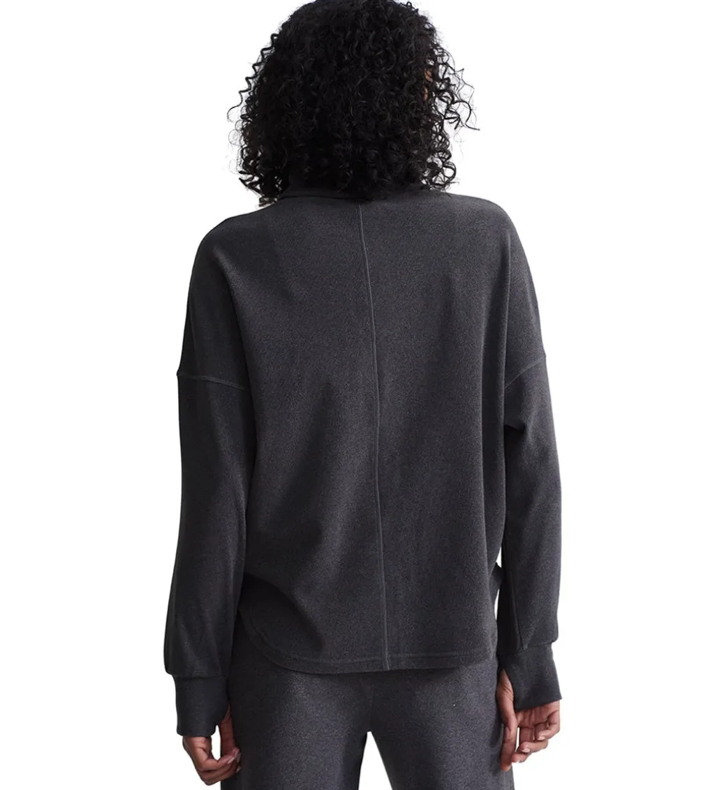 Varley Rainer Roll Neck Brushed Rib Jumper
