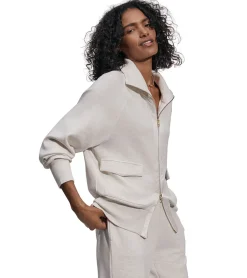 Varley Roxbury Zip Through Sweater