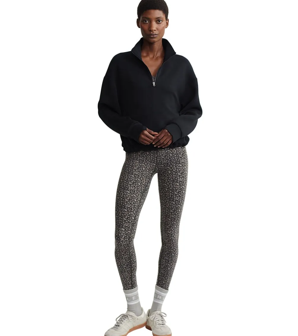Varley Sian Cropped Half Zip Midlayer Pullover