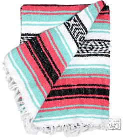 West Path Economy Falsa Mexican Yoga Blanket