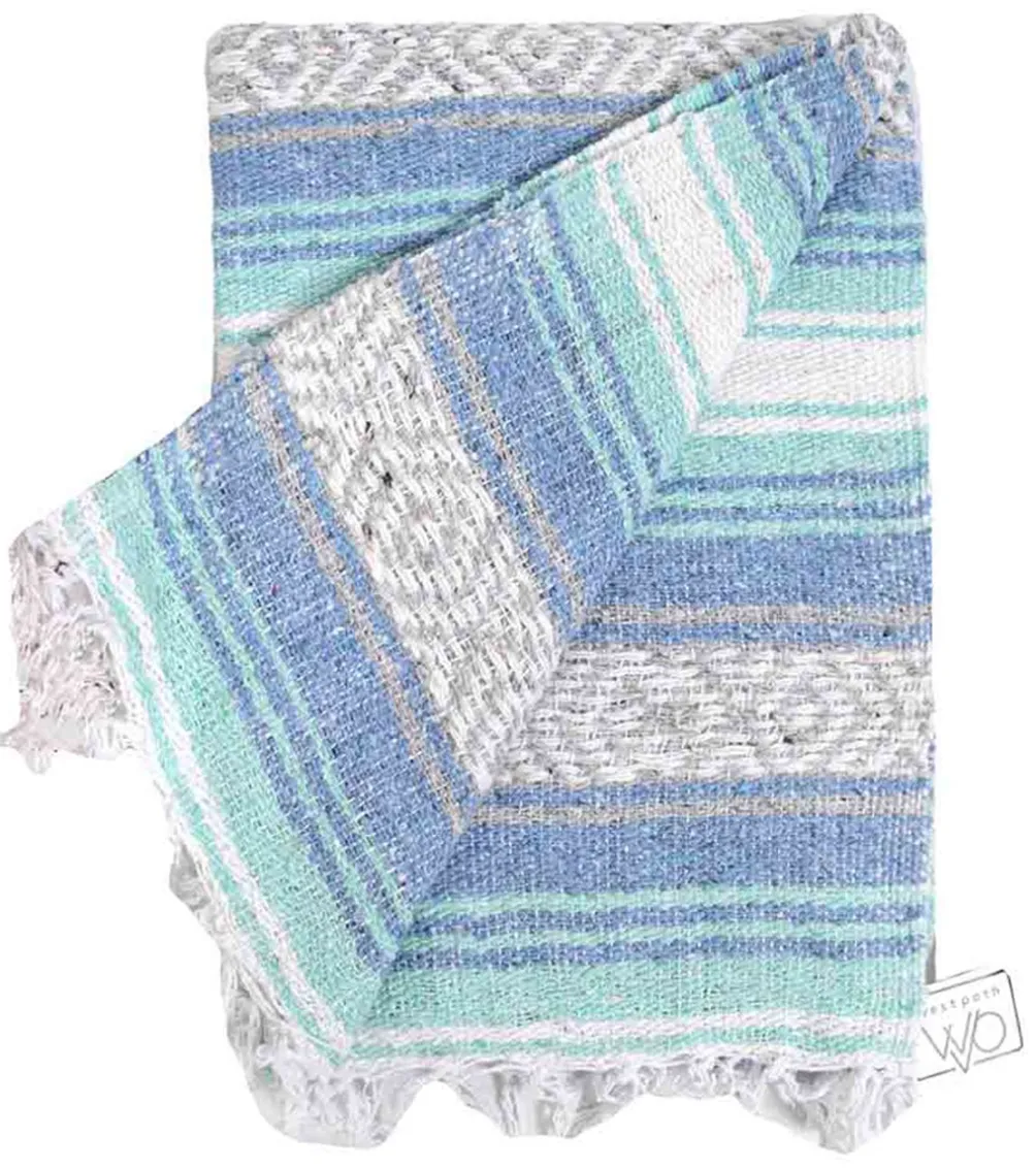 West Path Economy Falsa Mexican Yoga Blanket
