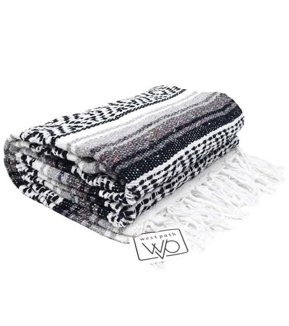 West Path Economy Falsa Mexican Yoga Blanket