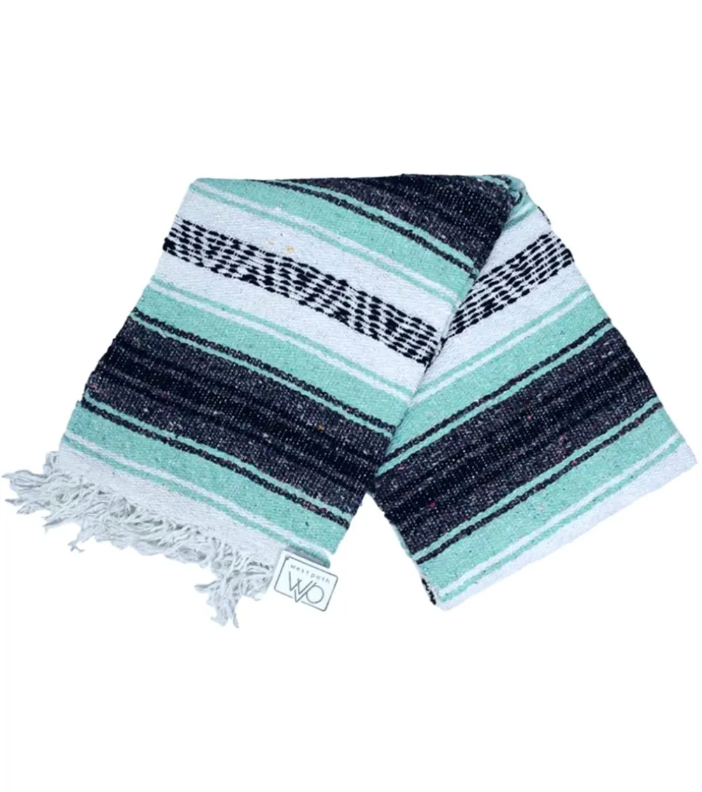 West Path Economy Falsa Mexican Yoga Blanket
