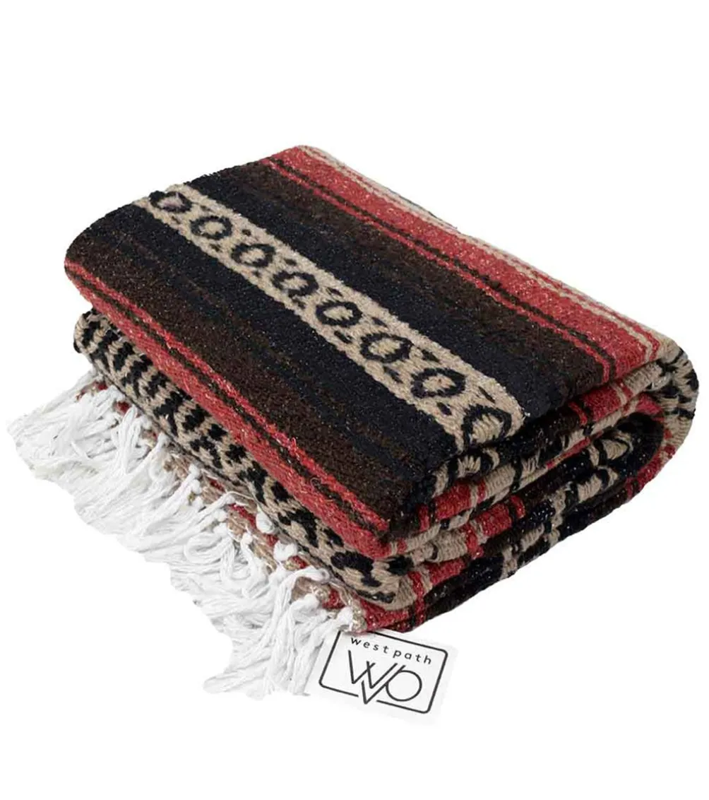 West Path Heavy Weight Falsa Mexican Yoga Blanket