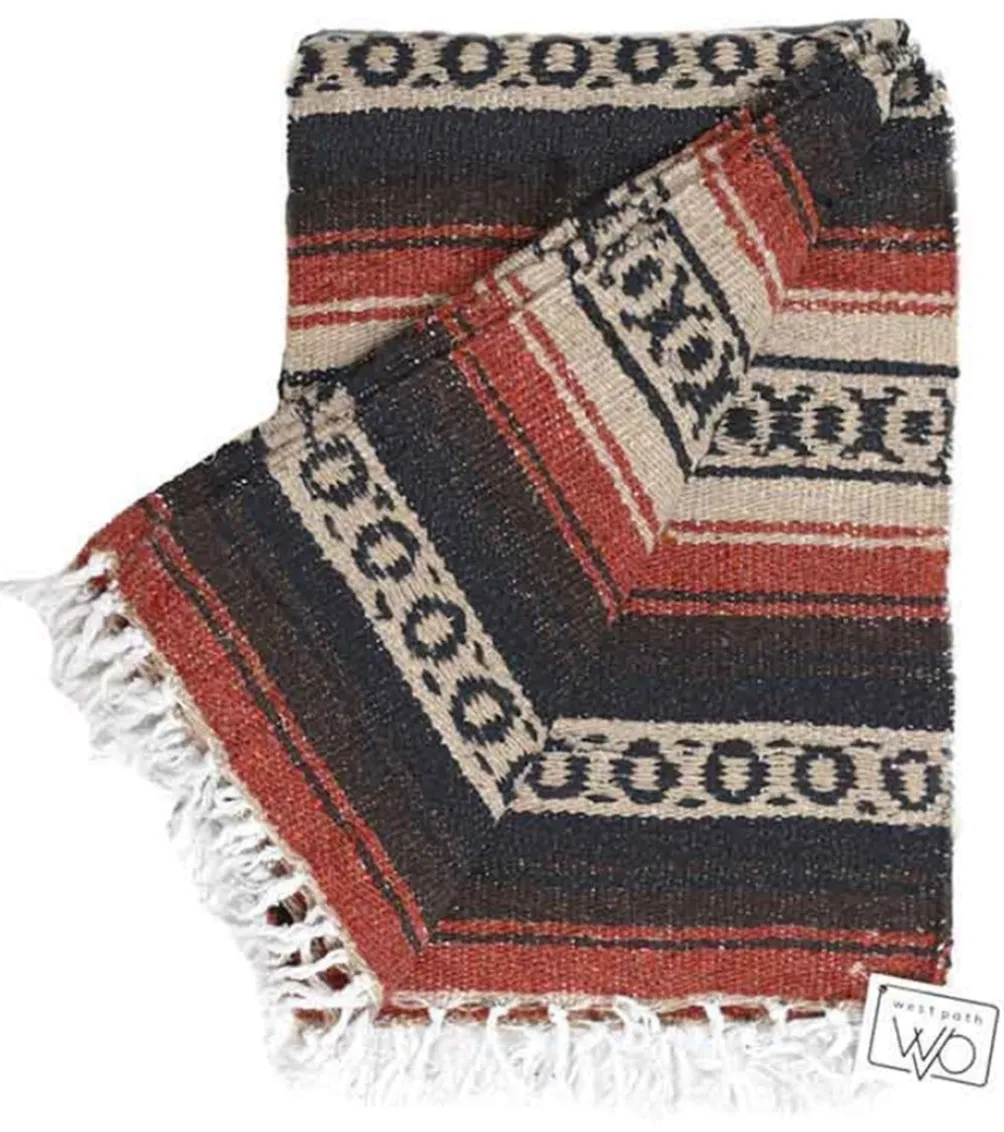 West Path Heavy Weight Falsa Mexican Yoga Blanket