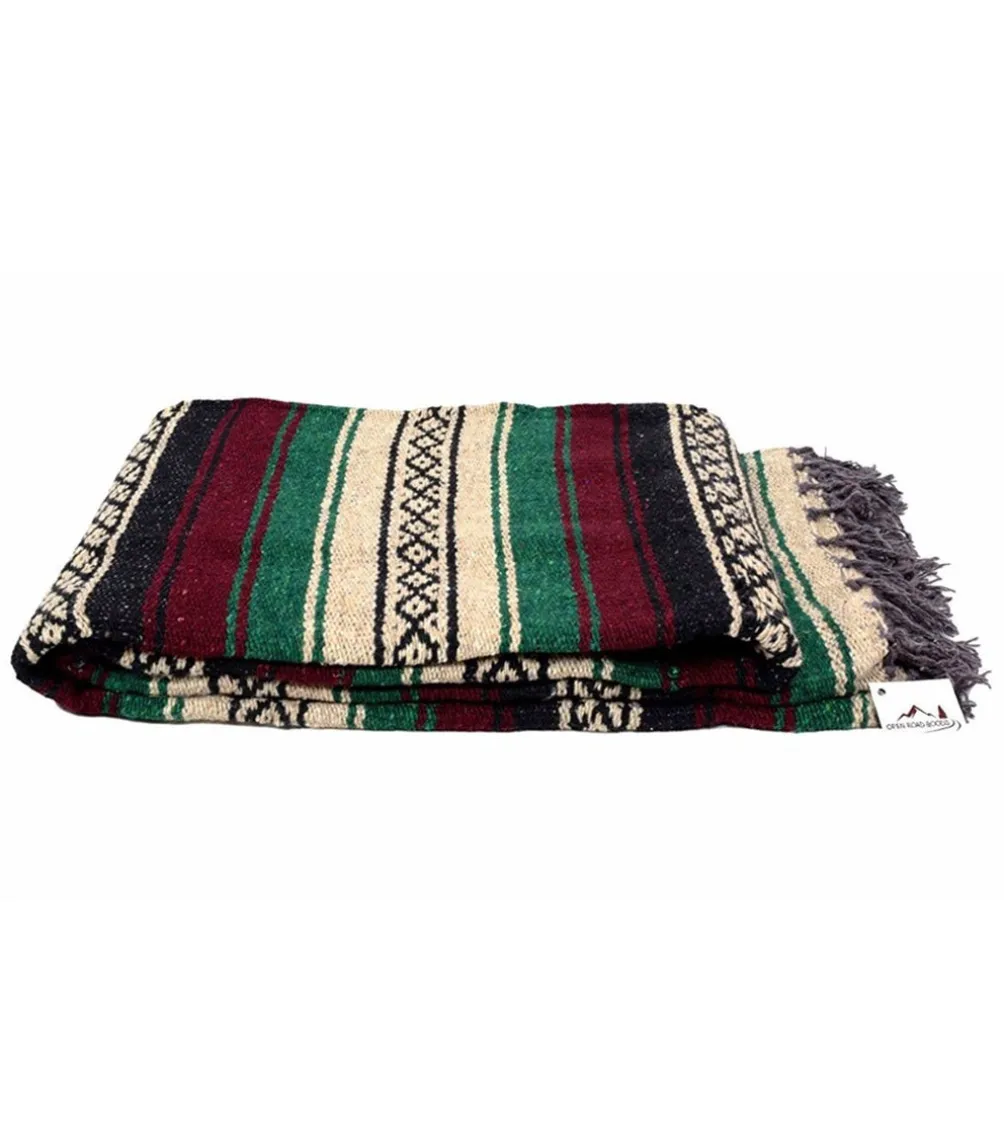 West Path Heavy Weight Falsa Mexican Yoga Blanket