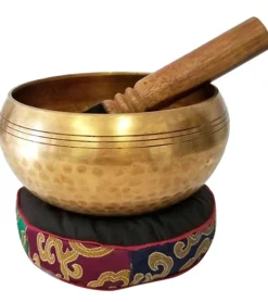 Yak & Yeti Hand Hammered Carved Tibetan Singing Bowl