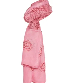 Yak & Yeti Mantra Om Printed Rayon Scarves