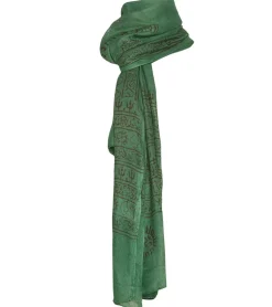 Yak & Yeti Mantra Om Printed Rayon Scarves