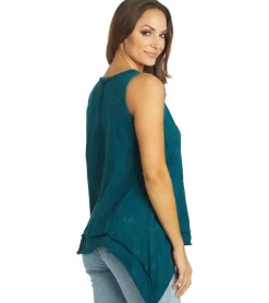 Yak & Yeti Top Patchwork Vintage Washed Tank