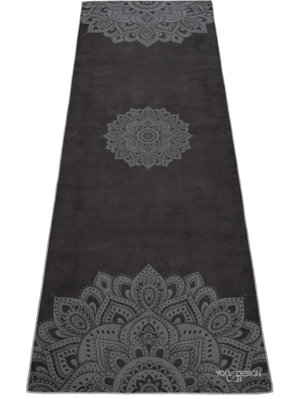 Yoga Design Lab Mat Yoga Towel Mandala Black