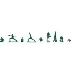 Yoga Joes Series 1: Yoga Joes Green